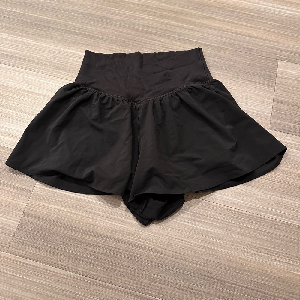 Aerie Black Athletic Shorts